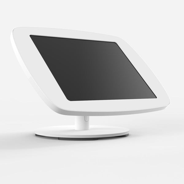 Bouncepad Original Twist-Mini + Counter Base | Apple iPad Pro 7th Gen 13-inch (2024) | White | Exposed Front Camera and Home Button