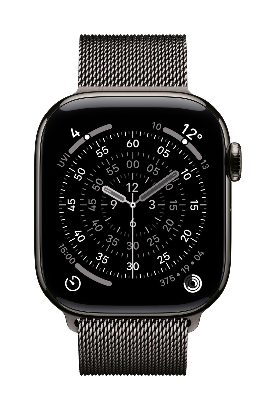 Apple MGJ14ZM/A smart wearable accessory Band Slate colour Stainless steel