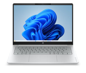 HP DQ8Y4EA laptop Intel Core 7 350 35.6 cm (14") 2K 8 GB DDR5-SDRAM 512 GB SSD Wi-Fi 6 (802.11ax) Windows 11 Home AI PC Grey, Silver