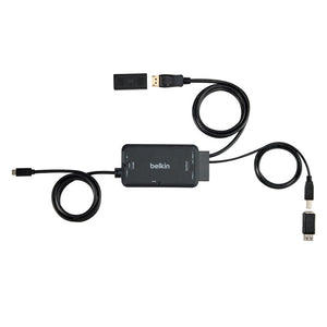 Belkin F1DN1CCBL-CPN6T KVM extender Transmitter & receiver
