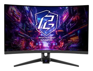 ASRock Phantom Gaming 27" 280Hz FHD Curved Gaming Monitor (PG27FRS1A)