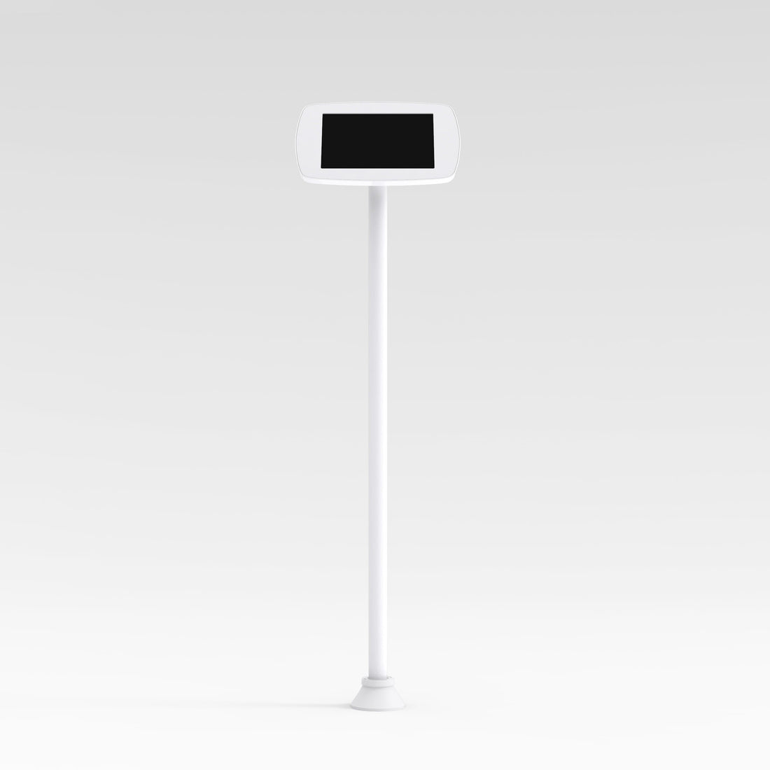 Bouncepad Floorstanding Slim | Apple iPad Pro 1/2 Gen 12.9 (2015 - 2017) | Black | Exposed Front Camera and Home Button |