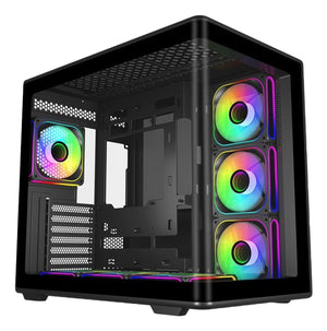 Cooler Master Elite 600 Midi Tower Black, Transparent