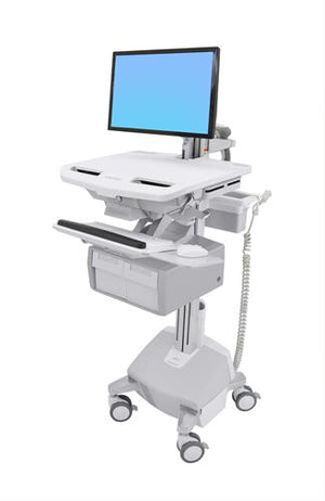 Ergotron StyleView White Flat panel Multimedia cart