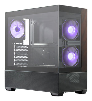 Cooler Master Elite 690 Wood Midi Tower Black