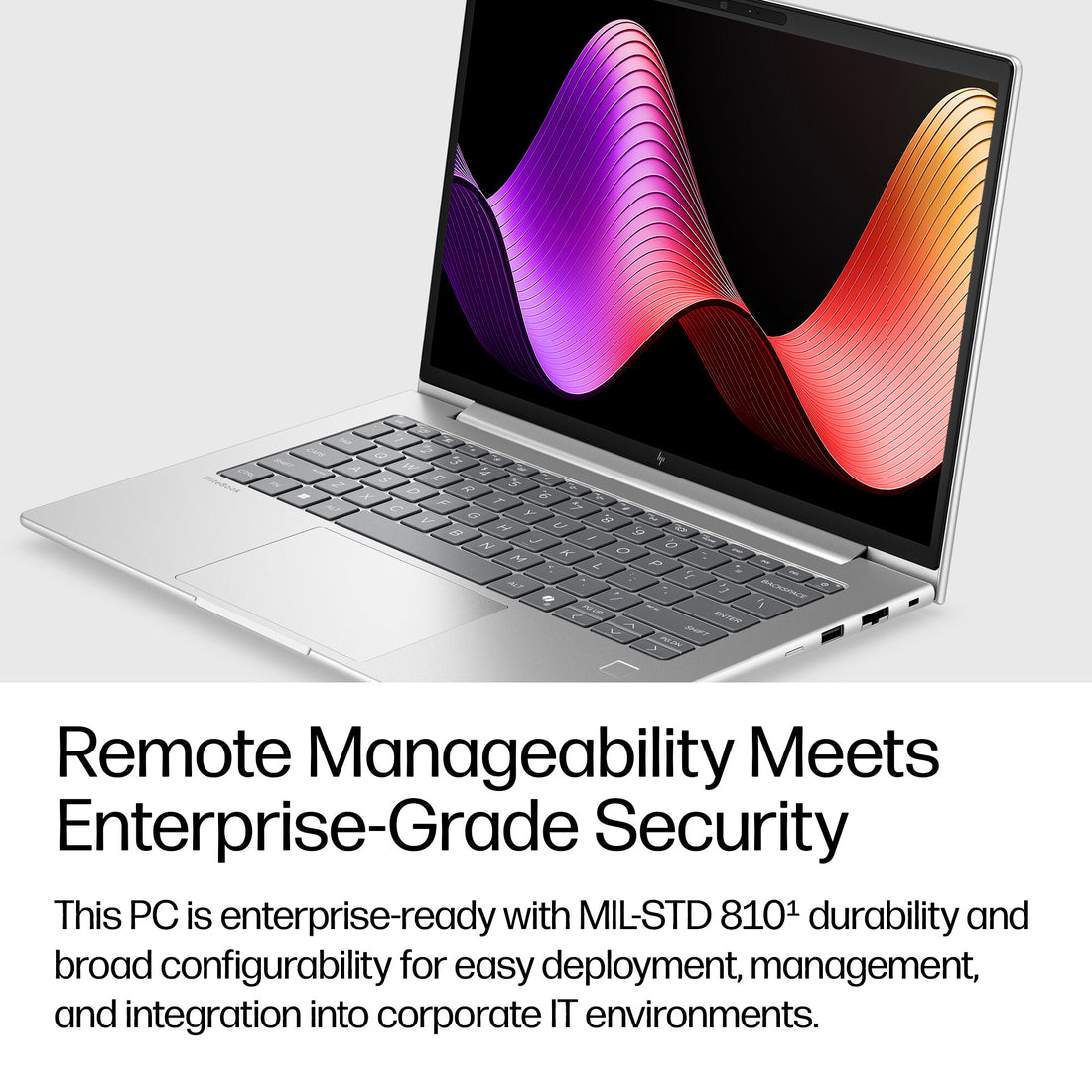 HP EliteBook 6 G2iR 14 inch Notebook Next Gen AI PC Copilot+ PC Intel Core Ultra 5 226V Laptop 35.6 cm (14") WUXGA 16 GB LPDDR5x-SDRAM 256 GB SSD Wi-Fi 7 (802.11be) Windows 11 Pro Silver
